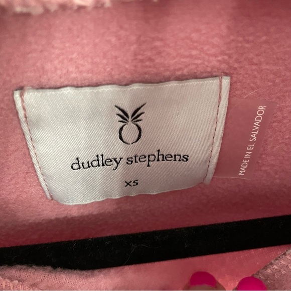 Tuckernuck Exclusive Mauve Park Slope Dudley Stephens Fleece Sweater Size XS G25 - Picture 5 of 9